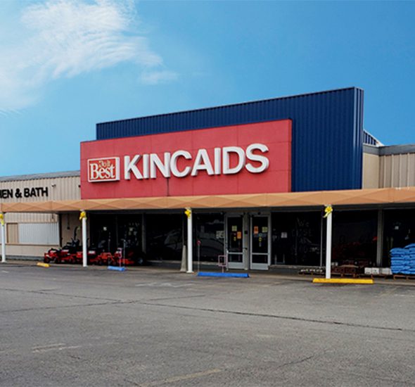 Kincaids actual store, blue hardware store